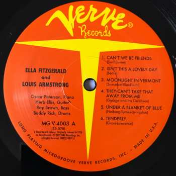 LP Louis Armstrong: Ella And Louis