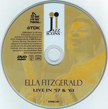 DVD Ella Fitzgerald: Live In '57 & '63