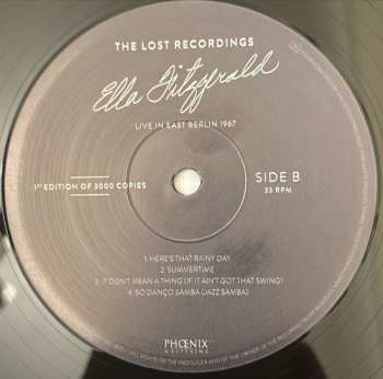 2LP Ella Fitzgerald: Live In East Berlin 1967 LTD | NUM