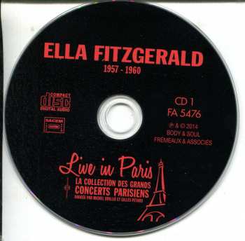 3CD Ella Fitzgerald: Live In Paris 1957-1962