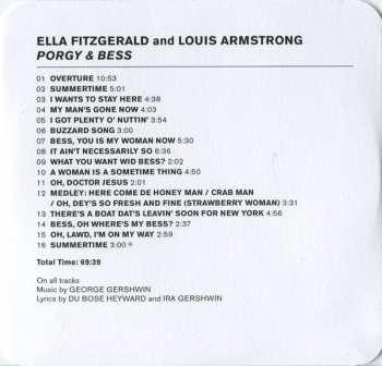 CD Louis Armstrong: Porgy & Bess LTD