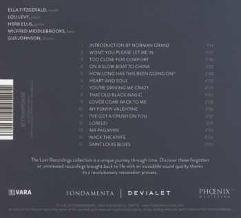 CD Ella Fitzgerald: Live At The Concertgebouw 1961