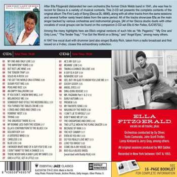 2CD Ella Fitzgerald: The First Lady of Song (The Complete Sessions)