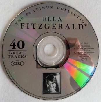 2CD Ella Fitzgerald: The Platinum Collection Great 40 Tracks
