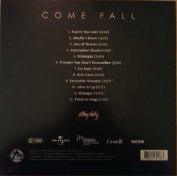 LP Ellen Doty: Come Fall