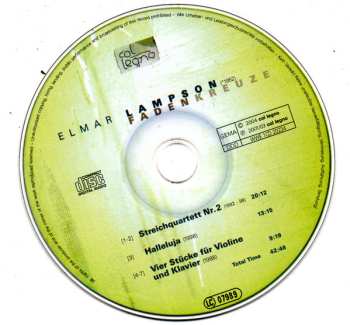 CD Elmar Lampson: Faden Kreuze