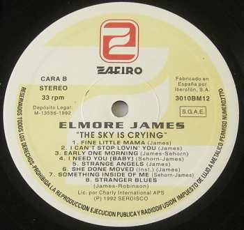 LP Elmore James: The Sky Is Crying - Charly Blues Masterworks Vol. 12