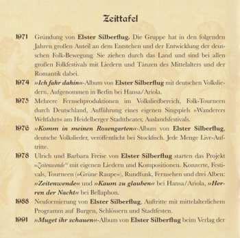 CD Elster Silberflug: Ich Fahr Dahin & Komm In Meinen Rosengarten