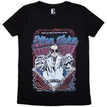 Merch Elton John: Women's T-shirt Psych Vintage