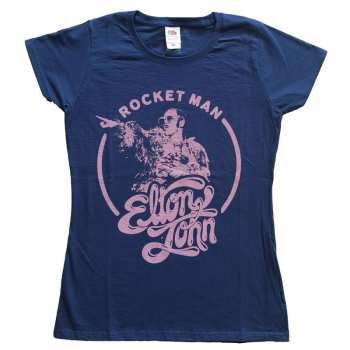 Merch Elton John: Women's T-shirt Rocketman Circle Point 