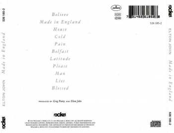 CD Elton John: Made In England