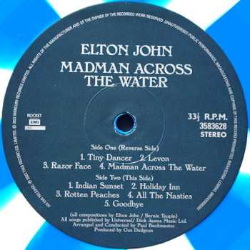 LP Elton John: Madman Across The Water CLR | LTD
