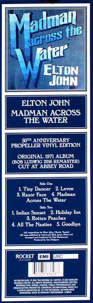 LP Elton John: Madman Across The Water CLR | LTD