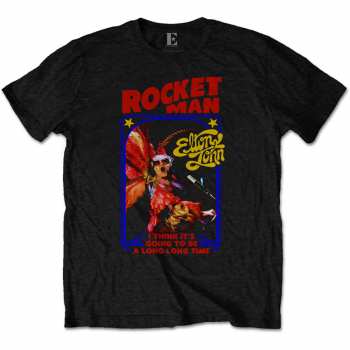 Merch Elton John: T-shirt Rocketman Feather Suit 