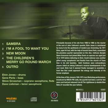 CD Elvin Jones Quartet: Jazz Workshop Boston 1973