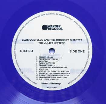 LP Elvis Costello: The Juliet Letters LTD | NUM | CLR