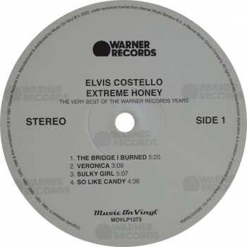 2LP Elvis Costello: Extreme Honey (The Very Best Of The Warner Years) LTD | NUM | CLR