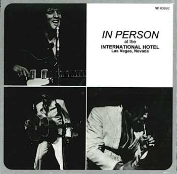 CD Elvis Presley: Elvis In Person At The International Hotel