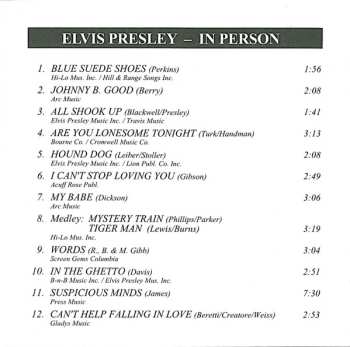 CD Elvis Presley: Elvis In Person At The International Hotel