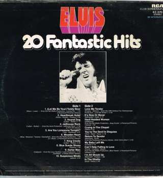 LP Elvis Presley: 20 Fantastic Hits