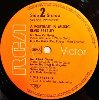 LP Elvis Presley: A Portrait In Music