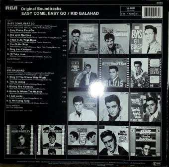 LP Elvis Presley: Easy Come, Easy Go / Kid Galahad