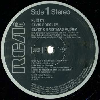 LP Elvis Presley: Elvis' Christmas Album