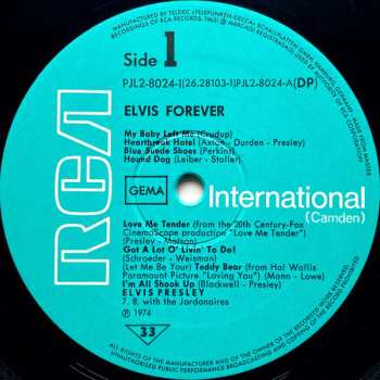 2LP Elvis Presley: Elvis Forever (32 Hits And The Story Of A King)