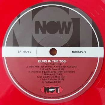 3LP Elvis Presley: Elvis In The 50’s CLR