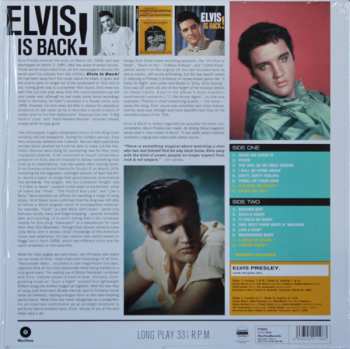 LP Elvis Presley: Elvis Is Back LTD