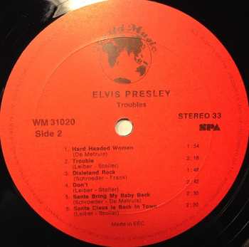 12LP/Box Set Elvis Presley: His Best Years 1954-1960  -  Complete Works
