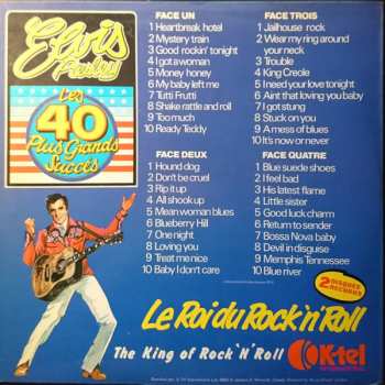 2LP Elvis Presley: Les 40 Plus Grands Succès (Le Roi Du Rock 'N' Roll)
