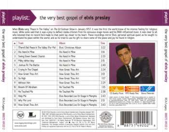 CD Elvis Presley: Playlist: The Very Best Gospel Of Elvis Presley