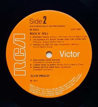 LP Elvis Presley: Rock 'N' Roll