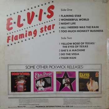 LP Elvis Presley: Flaming Star