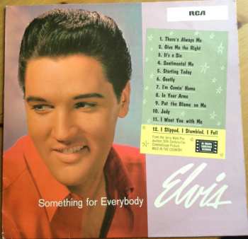 LP Elvis Presley: Something For Everybody