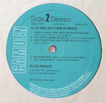 4LP Elvis Presley: The Elvis Presley Collection