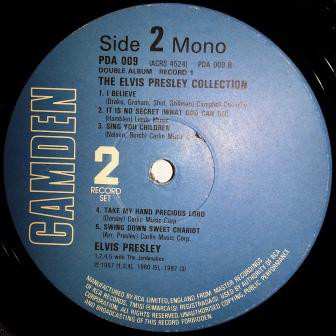 2LP Elvis Presley: The Elvis Presley Collection