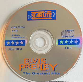 3CD Elvis Presley: The Greatest Hits