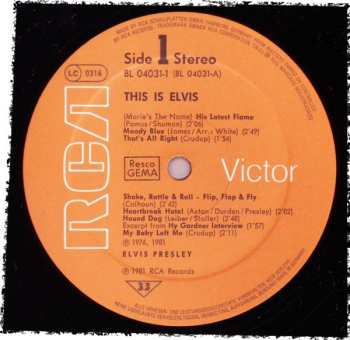 2LP Elvis Presley: This Is Elvis