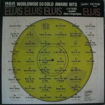 4LP/Box Set Elvis Presley: Worldwide 50 Gold Award Hits