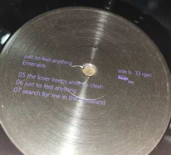 LP Emeralds: Just To Feel Anything
