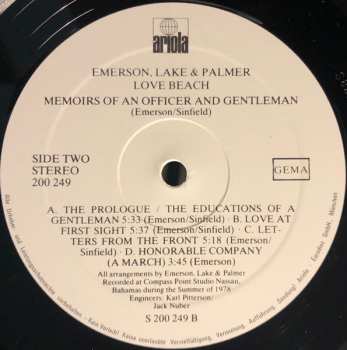 LP Emerson, Lake & Palmer: Love Beach