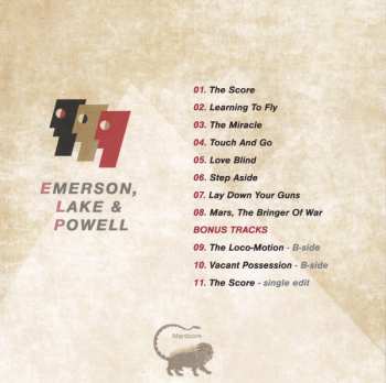 3CD/Box Set Emerson, Lake & Powell: Complete Collection