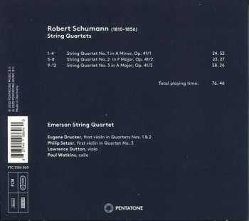CD Robert Schumann: String Quartets DIGI