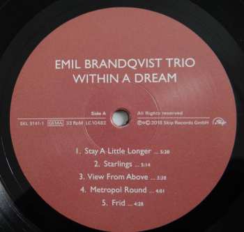 LP Emil Brandqvist Trio: Within A Dream