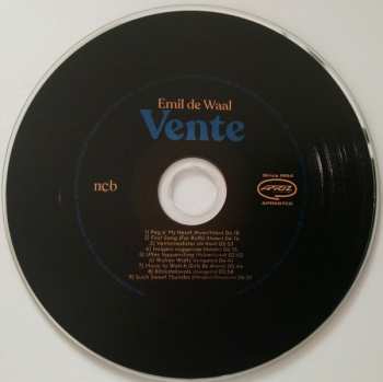 CD Emil De Waal:  Vente