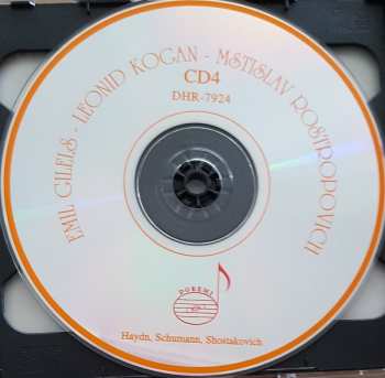 5CD/Box Set Mstislav Rostropovich: Piano Trios