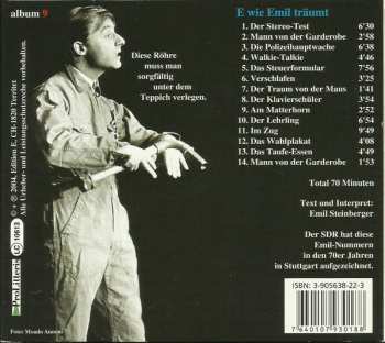 CD Emil Steinberger: E Wie Emil Träumt