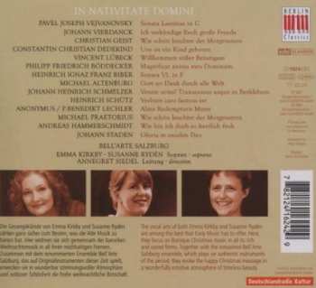 CD Emma Kirkby: In Nativitate Domini: Festliche Weihnachtsmusik